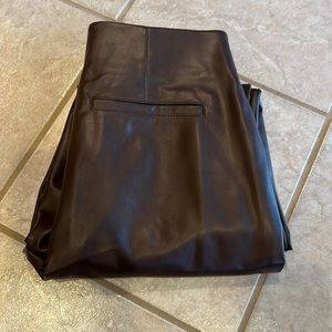 OLD NAVY FAUX LETHER SKINNY PANT